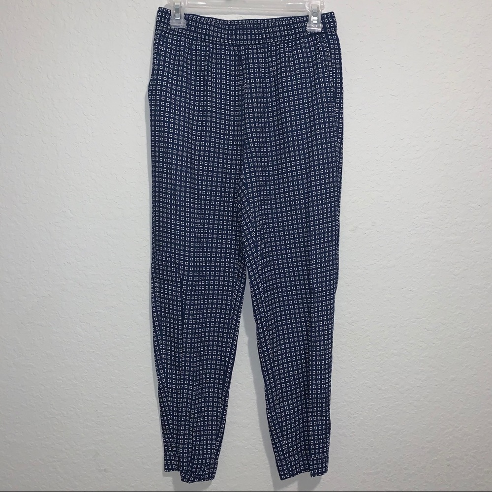 MADEWELL size XS blue and white casual pants NEW